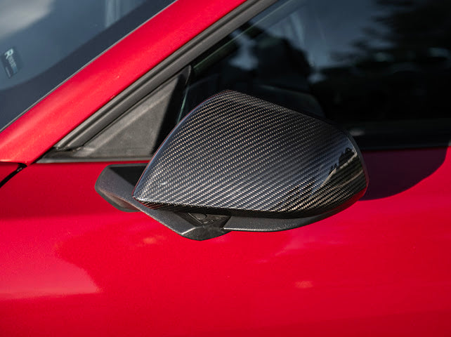 2015-UP FORD MUSTANG | CARBON FIBER MIRROR CAP COVER PAIR
